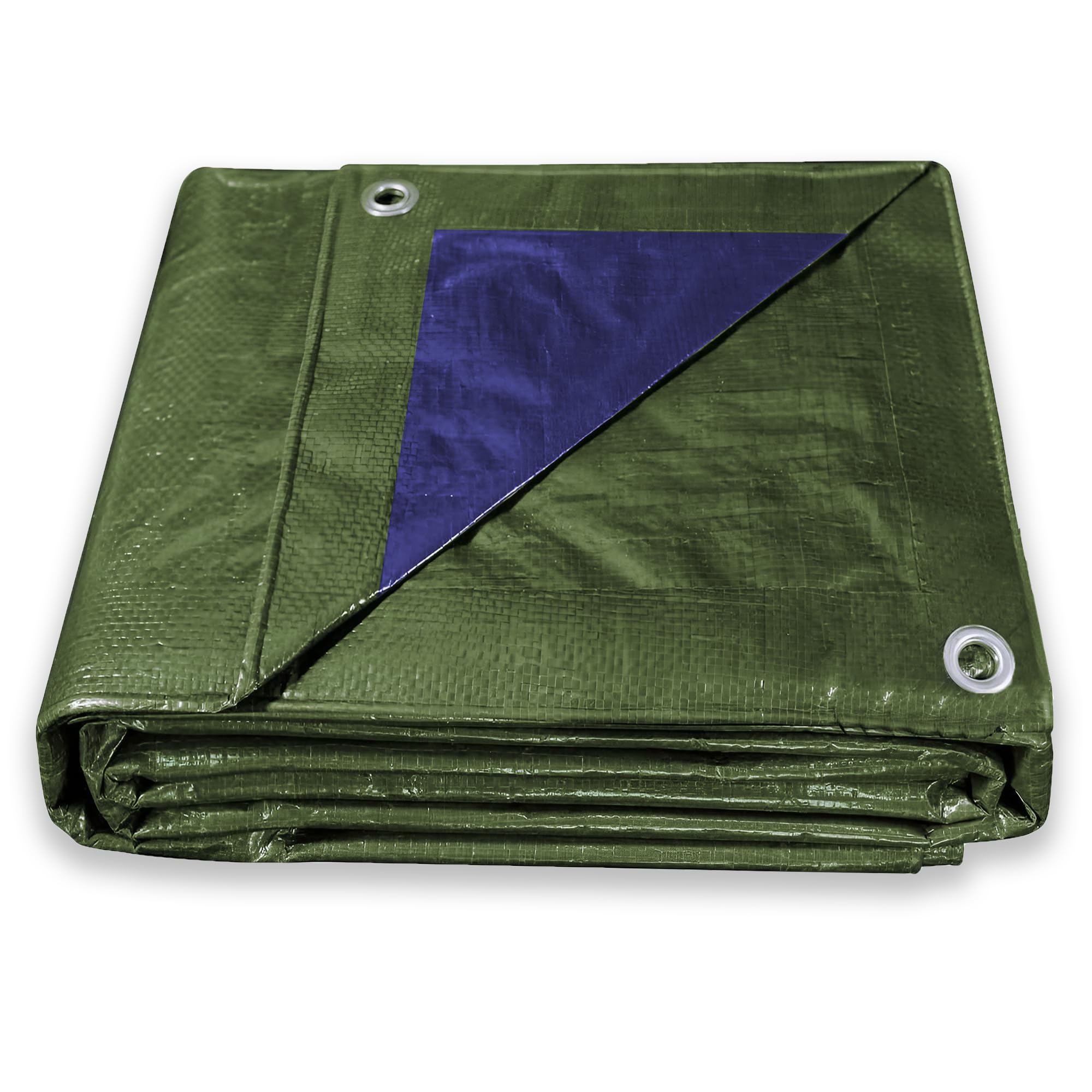 Telo impermeabile verde occhiellato 100 g